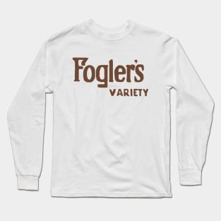 Fogler's Variety Logo Long Sleeve T-Shirt